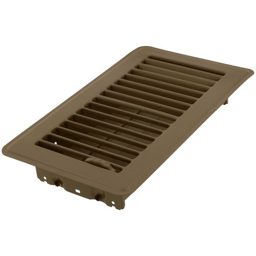 Main product image of 4" x 8" (Wall Opening Size) Floor Diffuser (Brown)