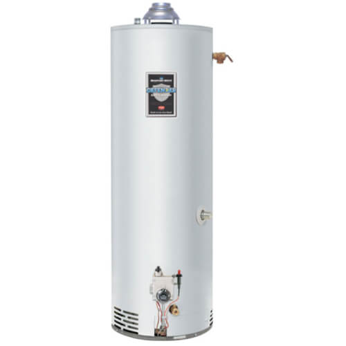 40 Gallon - 34,000 BTU Manufactured Home Defender Safety System Atmospheric Vent Energy Saver Water Heater (LP Gas)