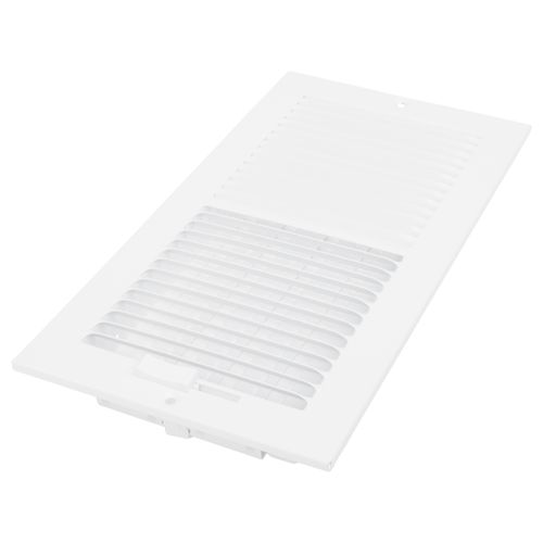 Main product image of 10" x 5" (Wall Opening Size) Sidewall/Ceiling Register w/ 1/3" Fin Spacing (White)