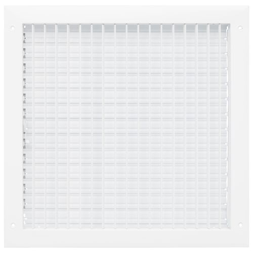 Main product image of 14" x 14" (Wall Opening Size) Aluminum Sidewall/Ceiling Register (White)