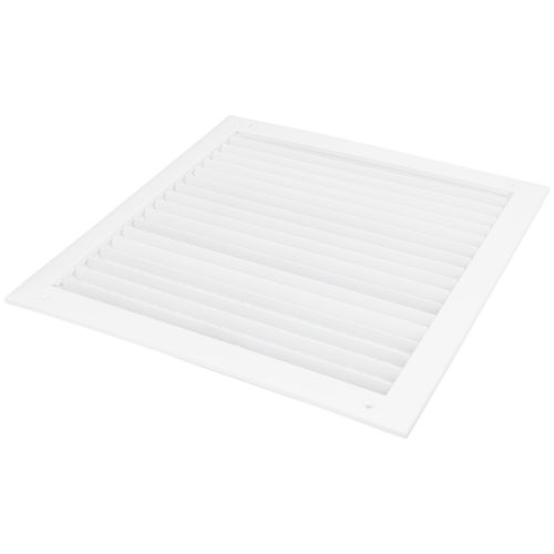 Main product image of 14" x 14" (Wall Opening Size) Aluminum Sidewall/Ceiling Register (White)