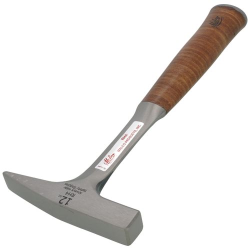 Riveting Sheet Metal Hammer with Leather Grip (12 Oz)