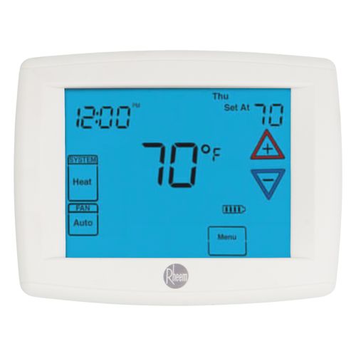 Main product image of Rheem Touchscreen Thermostat (GE: 2H/2C, HP: 3H/2C), RHC-TST314UNMS