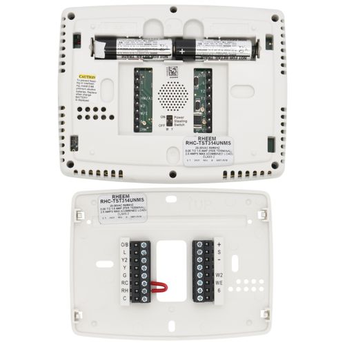 Main product image of Rheem Touchscreen Thermostat (GE: 2H/2C, HP: 3H/2C), RHC-TST314UNMS