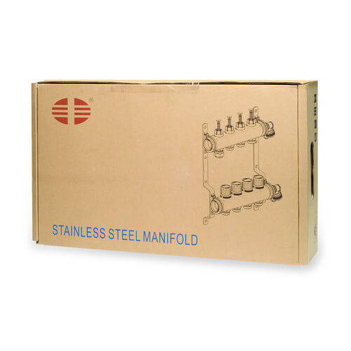 Main product image of 6-Loop Stainless Steel Radiant Heat Manifold