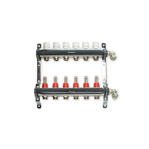 Main product image of 6 Loop Stainless Steel Manifold Package (1/2" PEX)