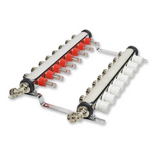 Main product image of 8 Loop Stainless Steel Manifold Package (1/2" PEX)