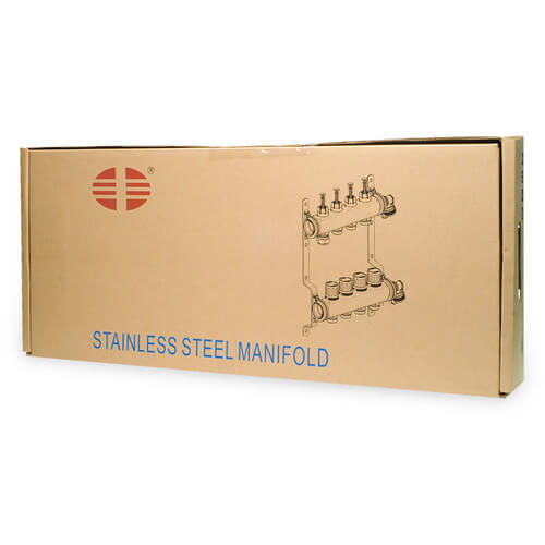 Main product image of 12-Loop Stainless Steel Radiant Heat Manifold