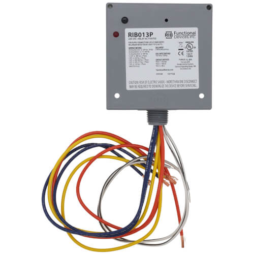 Enclosed Power Relay 20 Amp, 3PST-N/O with 120 Vac Coil