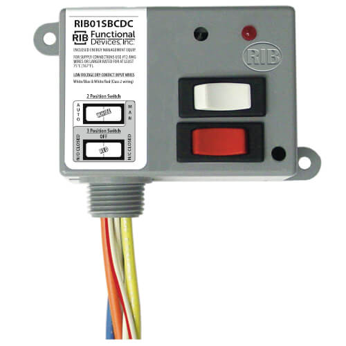 RIB01SBCDC Functional Devices RIB01SBCDC Enclosed Dry Contact Input