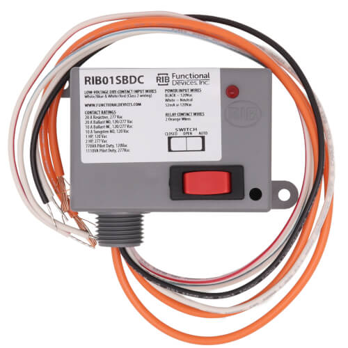 RIB01SBDC Functional Devices RIB01SBDC Enclosed Dry Contact Input