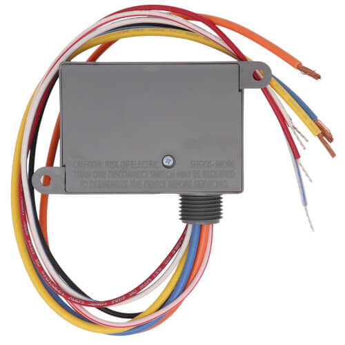 Enclosed Dry Contact Input Relay - 20 Amp SPDT, Class 2 (208-277 VAC)