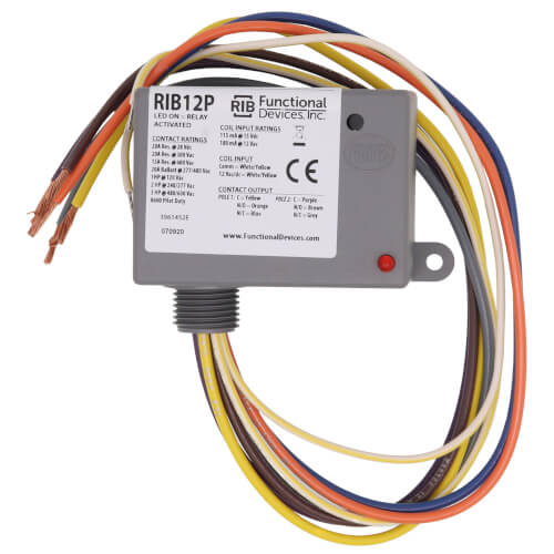 Main product image of Enclosed Relay 20 Amp DPDT with 12 Vac/dc Coil