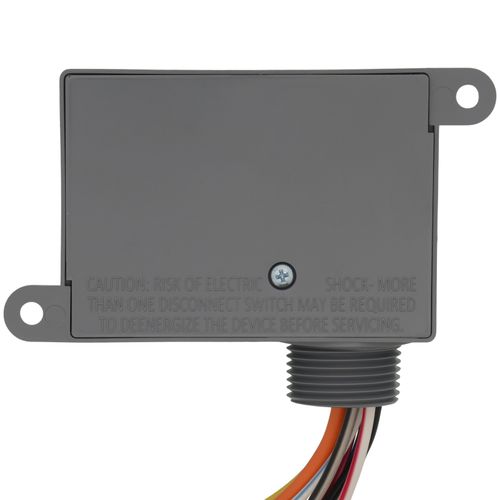 Main product image of Enclosed Relay Power Pack, 20A SPDT + Momentary Push Button Override Switch, 120-277 Vac UVPower Input, 5W Class 2 Output, NEMA 1