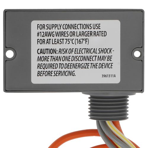 Main product image of Current Switch and Relay Combination, 20 Amp SPST-N/O, Fixed, 24 Vac/dc Coil