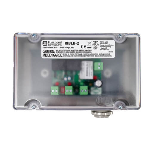 Main product image of AHU Fan Safety Alarm Circuit, 24 VAC/DC, 2 Alarm Inputs with N/C Outputs, NEMA 1