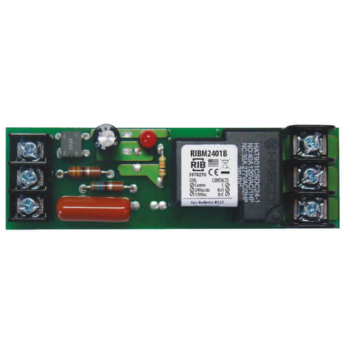 4" Track Mount Power Relay, 20 Amp SPDT, with 24 VAC/DC/120 VAC Coil