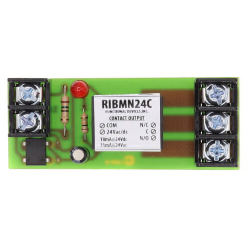 Main product image of 2.75" Track Mount Pilot Relay 15 Amp SPDT w/ 24 VAC/DC Coil