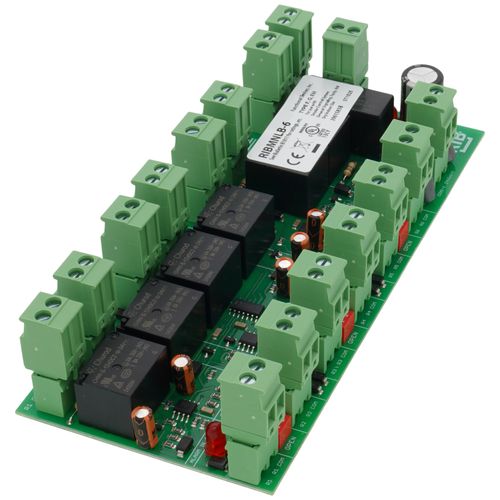 Main product image of AHU Fan Safety Alarm & General Purpose Logic Circuit, 24 Vac/dc Power Input, 6 Alarm Inputs w/ N/C Outputs, 2.75" Track Mount