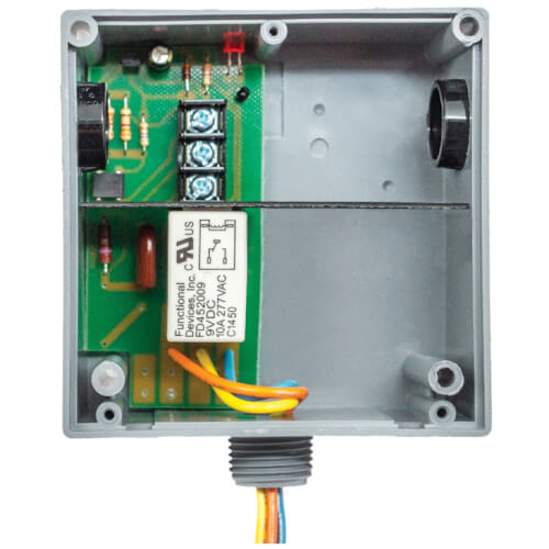 RIBTU1C - Functional Devices RIBTU1C - Enclosed Pilot Relay, Hi/Lo ...