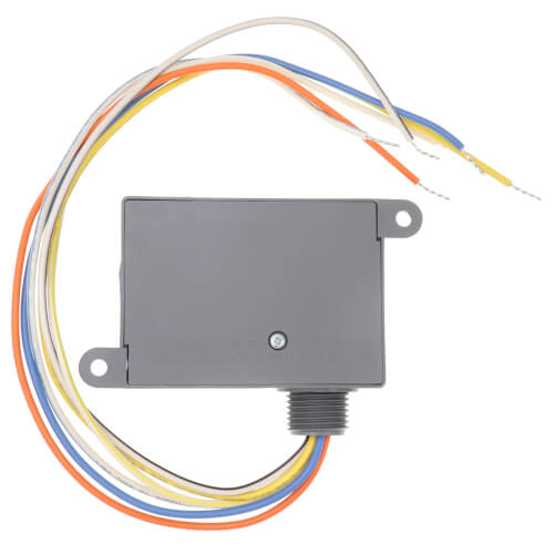 Enclosed Pilot Relay 10 Amp, SPDT & Override w/ 10-30 Vac/dc/120 Vac Coil
