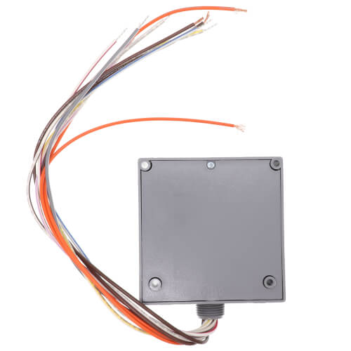 Main product image of Enclosed Pilot Relay 10 Amp, 2 SPST-N/O & 2 Overrides w/ 10-30 Vac/dc/120 Vac Coil