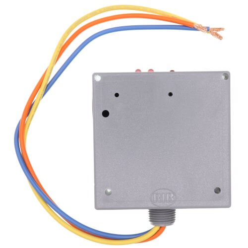 Enclosed .5/20A Amp Relay and Adjustable Current Switch Combination