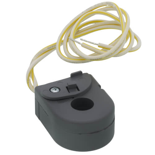 Enclosed Self-Powered Solid Core AC Sensor, .25-150 Amp, Wire Leads