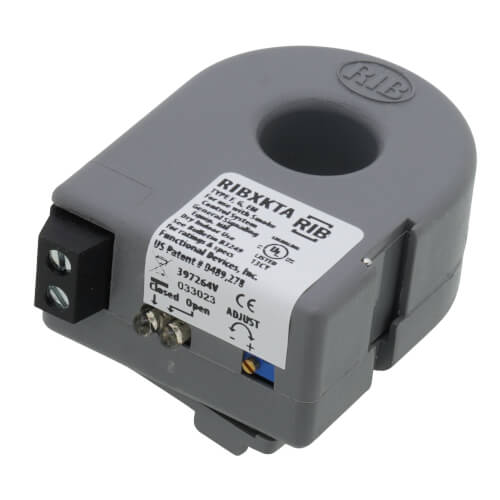 Enclosed Self-Powered Solid Core AC Sensor, .50-150 Amp, Terminal