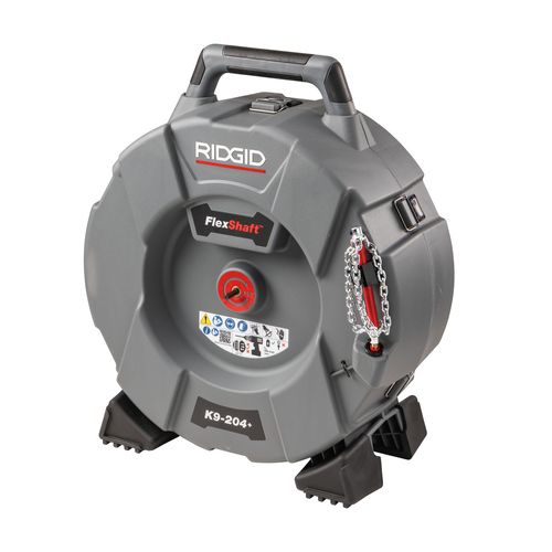 Main product image of K9-204+ FlexShaft Drain Cleaning Machine for 2"-4" Pipes w/ 5/16" x 70' Cable & Kit