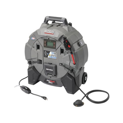 Main product image of KM-1004 FlexShaft Milling Machine for 2" to 4" Pipes w/ 5/16" x 80' Cable and Kit