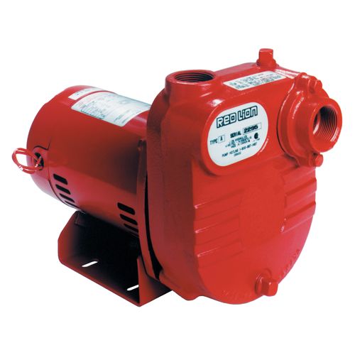 Main product image of RL-S50 115/230V, 1/2 HP, 2940 GPH Self Priming Cast Iron Surface Effluent Pump (Red)