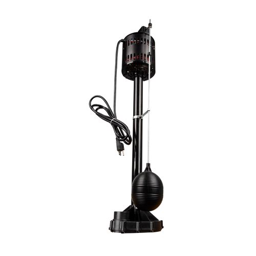 Main product image of RLSP33PED 115V, 1/3 HP, 3300 GPH Thermoplastic Pedestal Pump w/ 8 ft. Cord (Black)