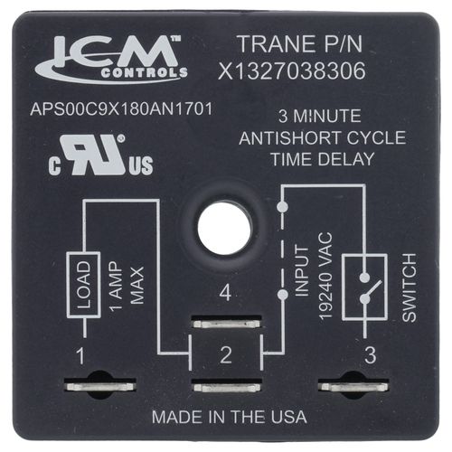 Main product image of SPST Time Delay Relay 1A 120V, RLY03032