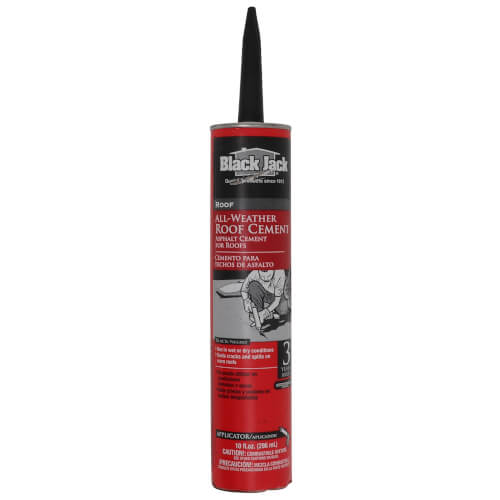 Main product image of 10 oz. Tube, Black Jack All Weather Roof Cement