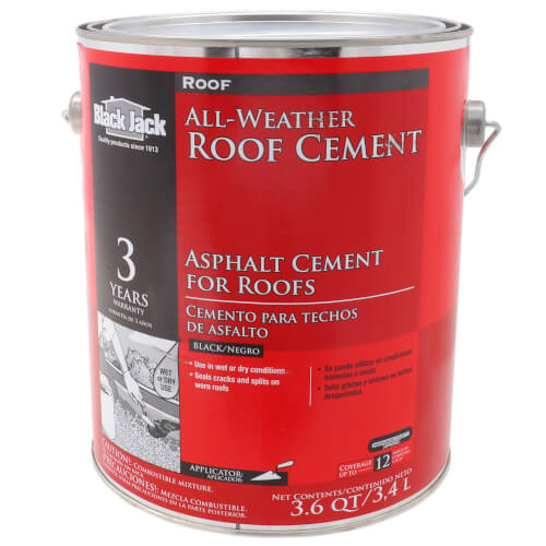 Main product image of 1 Gallon, Black Jack All Weather Roof Cement