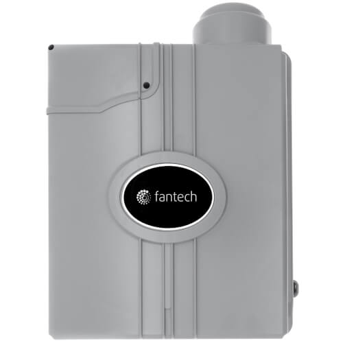 Exterior-Mount Slimline Radon Wall Fan, 88 W, 0.78 A (120V)