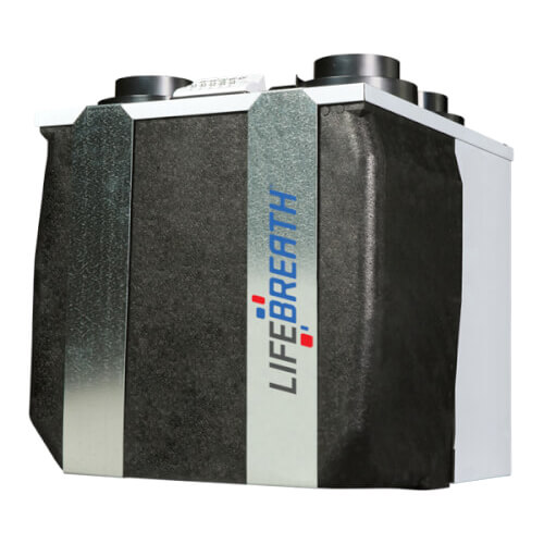 Main product image of RNC 4-TPD Residential Heat Recovery Ventilator, Recirculating Defrost, 58 CFM