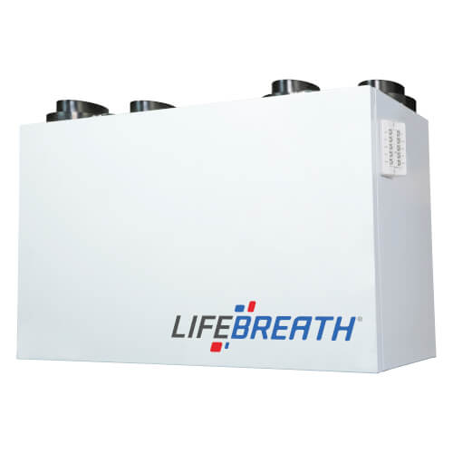 RNC6-ES Residential Heat Recovery Ventilator, Recirculating Defrost, 125 CFM