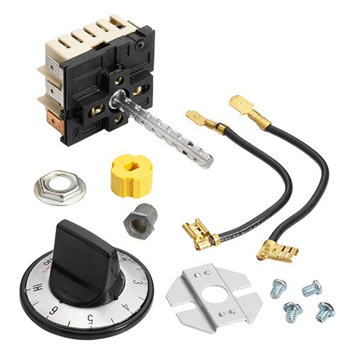 Main product image of 120V Commercial Infinite Switch w/ Chrome Dial