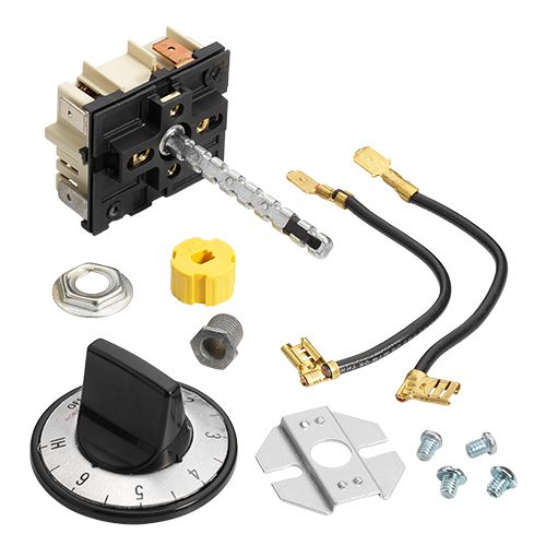 Main product image of 120V Commercial Infinite Switch w/ Chrome Dial