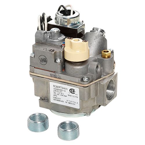 Main product image of 120v 3/4" X 3/4" Gas Valve w/ Thermopile Magnet
