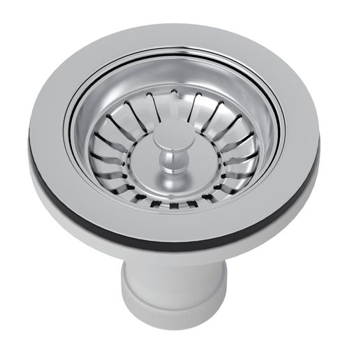 Main product image of Manual Basket Strainer Without Remote Pop-Up, 733APC (Polished Chrome)