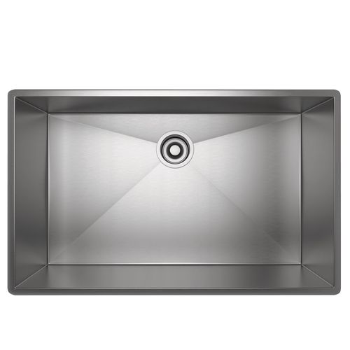 Main product image of Forze 30" Single Bowl Stainless Steel Kitchen Sink (Brushed Stainless Steel)