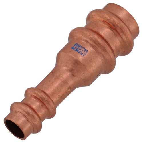 Main product image of 5/8" x 3/8" OD ACR Copper Press Reducing Coupling