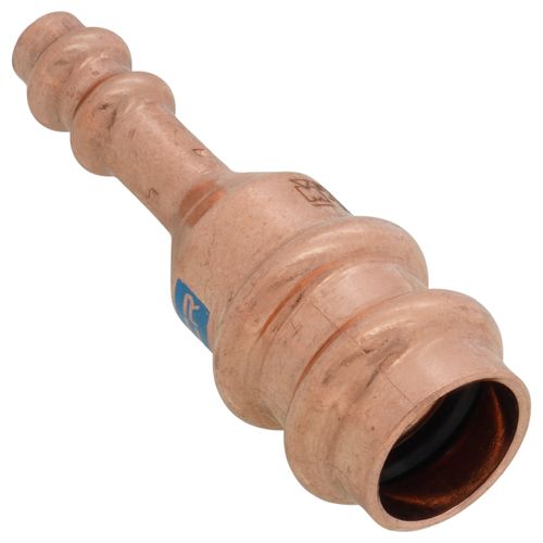Main product image of 5/8" x 1/4" OD ACR Copper Press Reducing Coupling