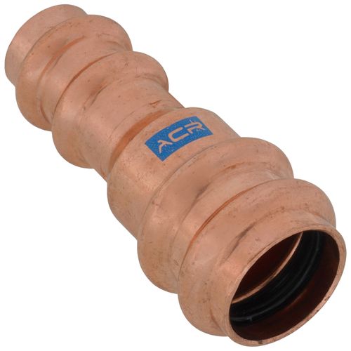 Main product image of 7/8" x 5/8" OD ACR Copper Press Reducing Coupling