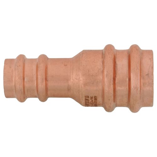 Main product image of 1-1/8" x 3/4" OD ACR Copper Press Reducing Coupling