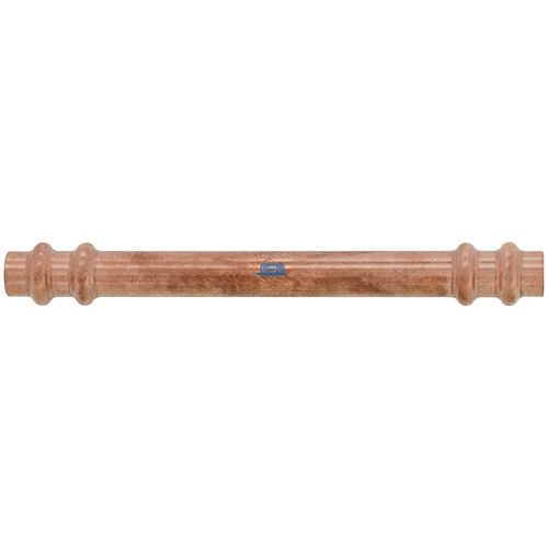 Main product image of 1/4" OD ACR Copper Press Extended Length Coupling, No-Stop