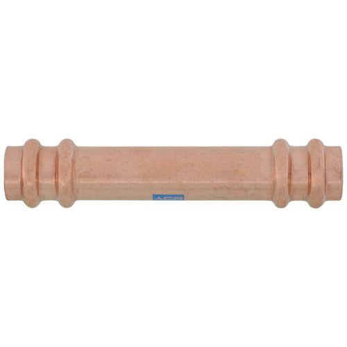 Main product image of 5/8" OD ACR Copper Press Extended Length Coupling, No-Stop